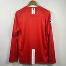 Manchester United Retrô I Manga Longa - 2008 (Com Patch - Champions League)