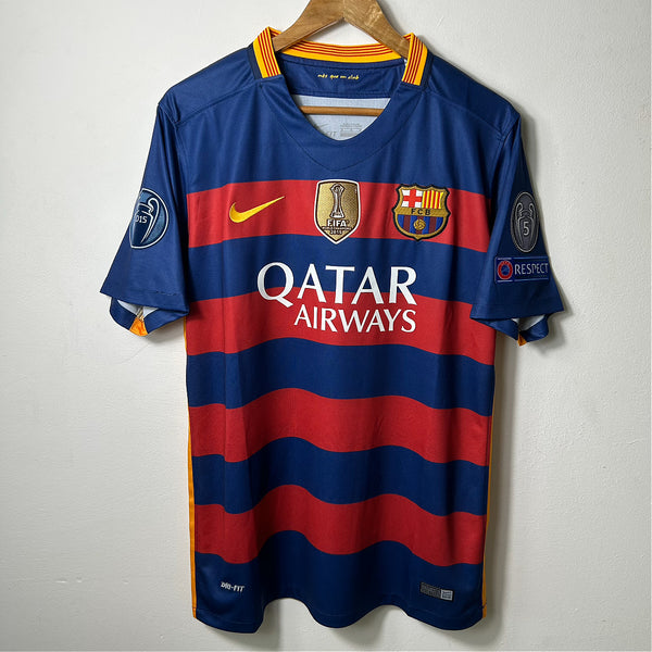 Barcelona Retrô I - 15/16 (Com Patchs)