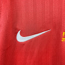 Manchester United Retrô I Manga Longa - 2008 (Com Patch - Champions League)
