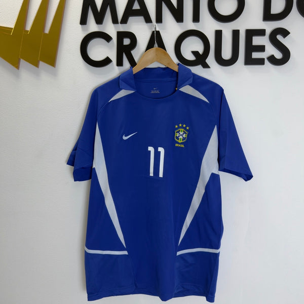Brasil Retrô - 2002 (Personalizada Ronaldinho Gaúcho + 11)