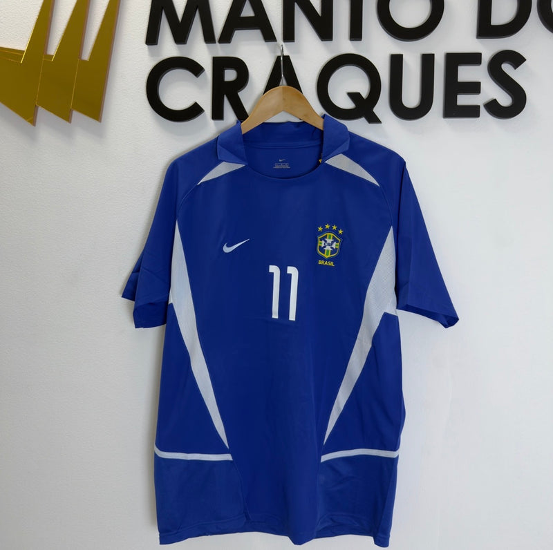 Brasil Retrô - 2002 (Personalizada Ronaldinho Gaúcho + 11)