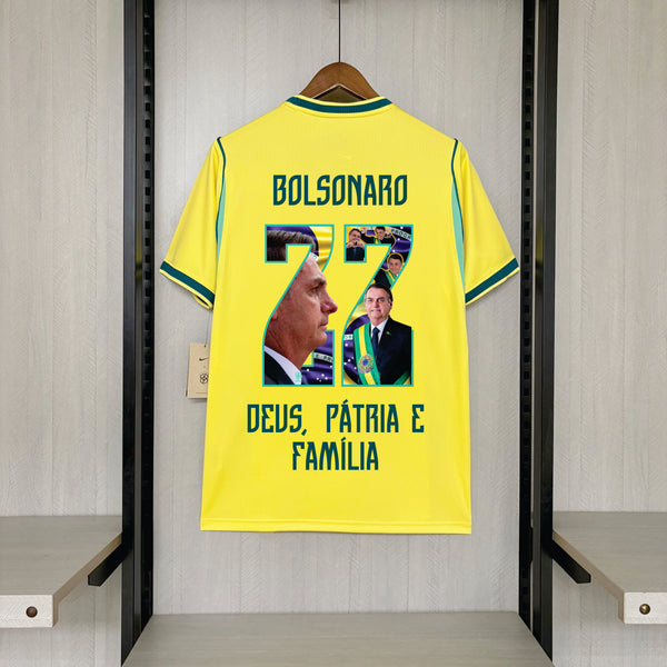 Brasil Nike I - 26/27 (Personalização Esp. BOLSONARO, DEUS, PÁTRIA E FAMÍLIA)