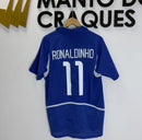 Brasil Retrô - 2002 (Personalizada Ronaldinho Gaúcho + 11)