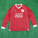 Manchester United I Manga Longa - 06/07 (Personalizada com Ronaldo Cr7)
