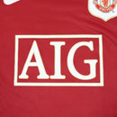 Manchester United I Manga Longa - 06/07 (Personalizada com Ronaldo Cr7)